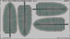 葉っぱ　ココヤシ Cocos Nucifera　塗装済 1/35 