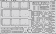 Merkava Mk.IV LIC armour shields 1/35 