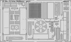 US Army Bulldozer 1/35 
