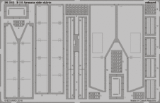 T-14 Armata side skirts 1/35 