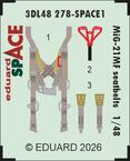 MiG-21MF seatbelts SPACE 1/48 