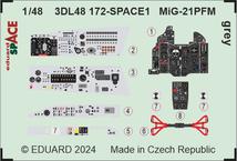 MiG-21PFM grey SPACE 1/48 