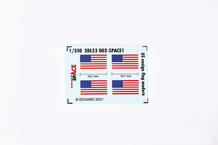 US ensign flag modern SPACE 1/350 