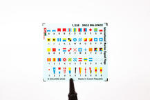 International Marine Signal Flags SPACE 1/350 