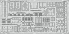 B-17F undercarriage &amp; exterior 1/48 