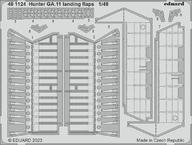 Hunter GA.11 landing flaps 1/48 