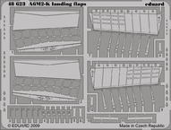 A6M2-K landing flaps 1/48 