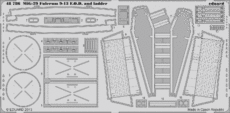 MiG-29 9-13　エアインテークカバーと乗降階段 1/48 