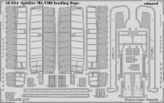 Spitfire Mk.VIII vztlakové klapky 1/48 