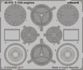 F-14A　エンジン 1/48 