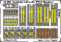 Seatbelts Luftwaffe WWII Bombers 1/48 