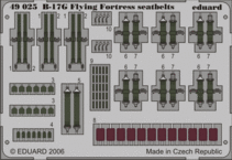 B-17G seatbelts 1/48 1/48 