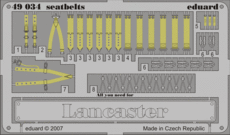 Lancaster seatbelts 1/48 