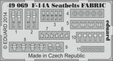 F-14A upínací pásy FABRIC 1/48 