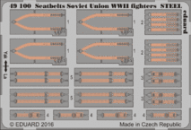 Seatbelts Soviet Union WWII fighters STEEL 1/48 