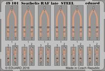 Seatbelts RAF late STEEL 1/48 