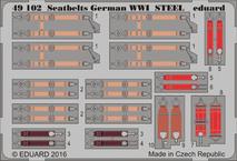 Seatbelts German WWI STEEL 1/48 