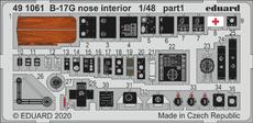 B-17G nose interior 1/48 