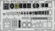 B-17F nose interior 1/48 