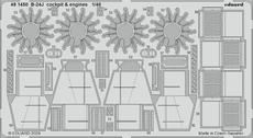 B-24J cockpit &amp; engines 1/48 