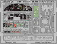 B-17G cockpit interior 1/48 1/48 