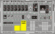 B-17G mid section 1/48 1/48 