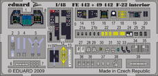 F-22 interior S.A. 1/48 