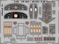 S-2E　内装　接着剤塗布済 1/48 