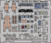 Fw 189A-1　内装　接着剤塗布済 1/48 