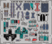MiG-23M　内装　接着剤塗布済 1/48 