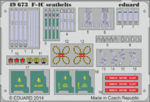 F-4C　シートベルト 1/48 