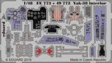 Yak-38 interior 1/48 