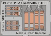 PT-17　シートベルト　スチール 1/48 