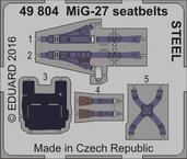 MiG-27 seatbelts STEEL 1/48 