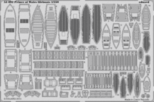 Prince of Wales lifeboats 1/350 