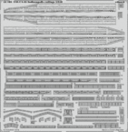 USS CA-35 Indianapolis railings 1/350 