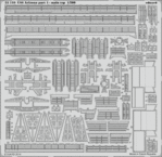 USS Arizona část 4 – stěžně a pozorovatelny 1/200 