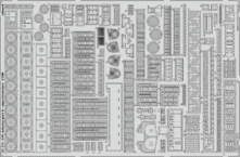 USS Arizona část 6 – hlavní nástavba 1/200 