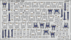USN officers WWII S.A. 1/200 
