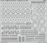 USS Hornet CV-8 část 5 - protiletadlové kanony, čtyřčata a 5palcové 1/200 