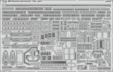 HMS Illustrious superstructure 1/350 