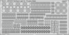 USS CV-5 Yorktown part 2 AA guns 1/350 