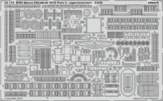 HMSクイーンエリザベス 1943 pt 3　スーパーストラクチャー 1/350 