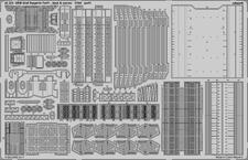 DKM Graf Zeppelin 1 часть - палуба и краны 1/350 