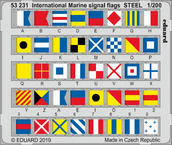 International Marine signal flags STEEL 1/200 