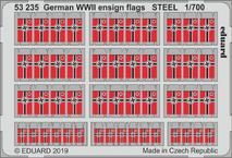 German WWII ensign flags STEEL 1/700 