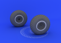 B-17 wheels 1/32 