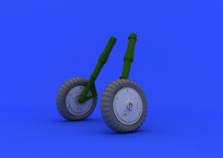 Bf 109G-6 wheels 1/32 