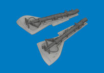 Fw 190 undercarriage legs PRINT 1/32 