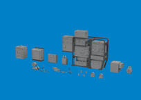 Sd.Kfz. 251/6 Ausf. C radio equipment PRINT 1/35 Sd.Kfz. 251/6 Ausf. C radio equipment PRINT 1/35